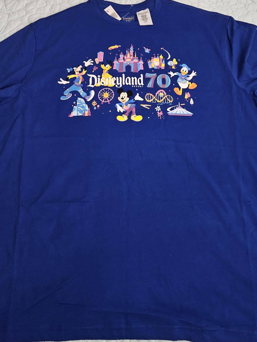 Disney Parks Disneyland 70th Anniversary Celebration Mickey & Friends T-Shirt